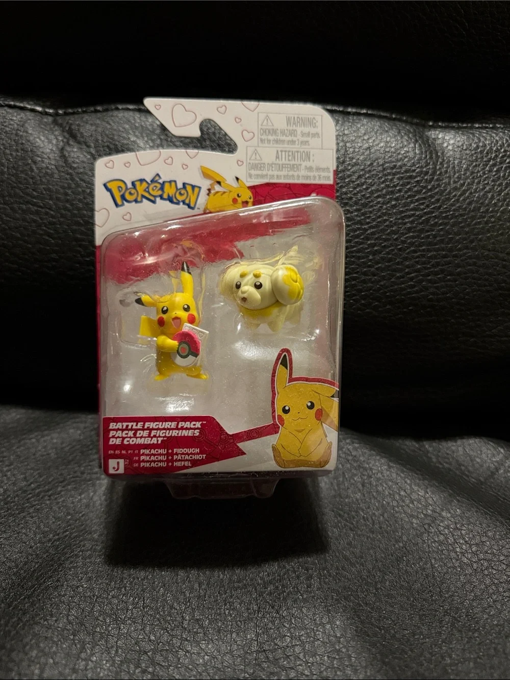 Pikachu Battle Figure Pack - Yellow